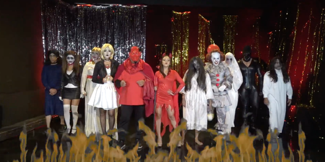 EL CAFECITO DE LA MAÑANA PARODIA HALLOWEEN 2017 TERROR EN EL INFIERNO PARTE 2